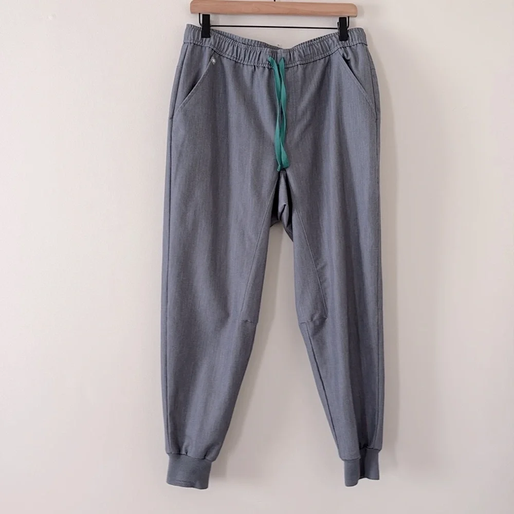 Figs Men’s Tansen Jogger Scrub Pants Grey Size‎ M/S Medium Short
